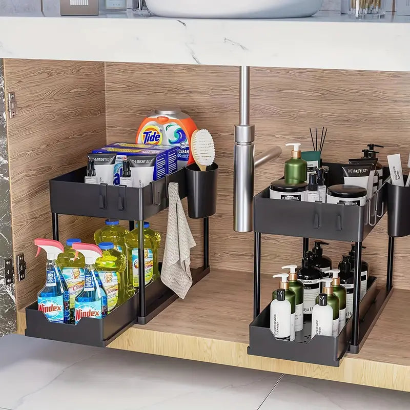 Pull-Out Under Sink Organiser Rack