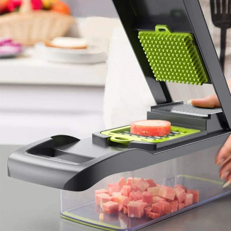 16-Piece Multifunctional Veggie Chopper Set