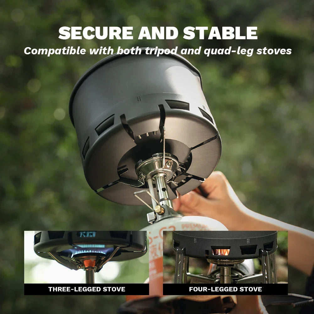 Ultralight Camping Cookware Pot