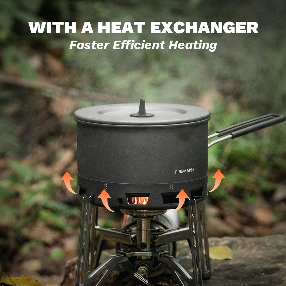Ultralight Camping Cookware Pot