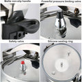 Heavy-Duty 7L Aluminium Pressure Cooker