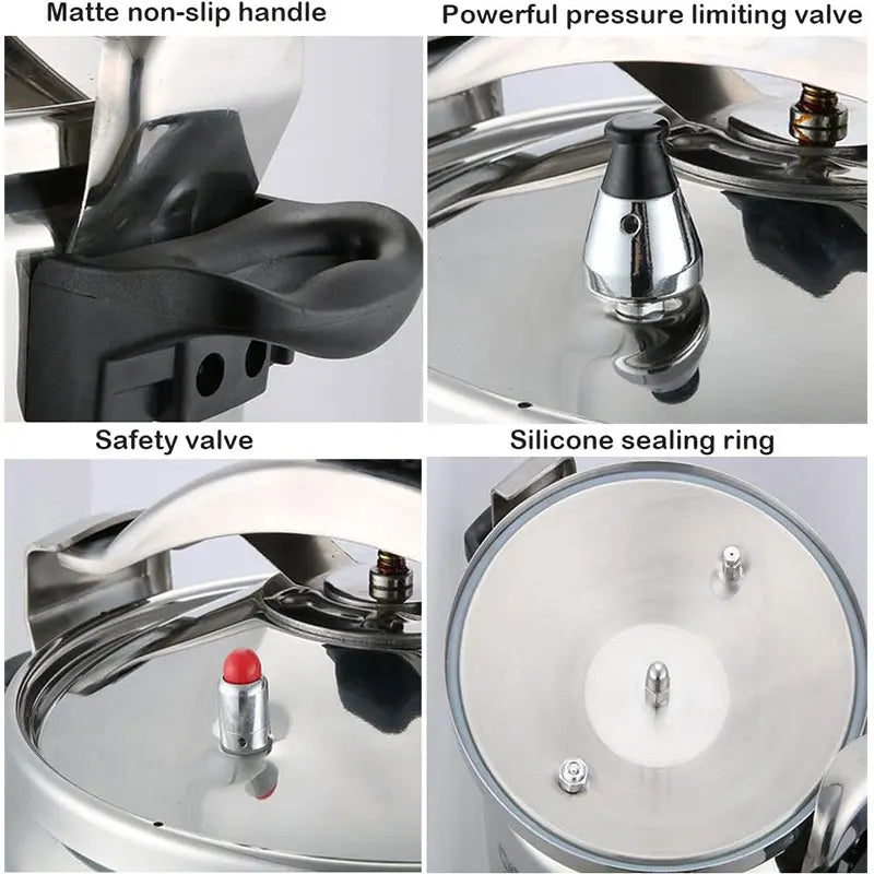 Heavy-Duty 7L Aluminium Pressure Cooker