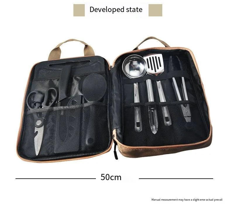 8-Piece Outdoor Camping Cookware Set