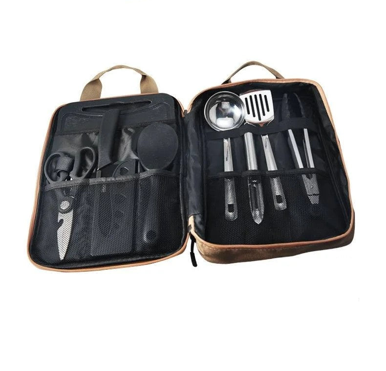 8-Piece Outdoor Camping Cookware Set