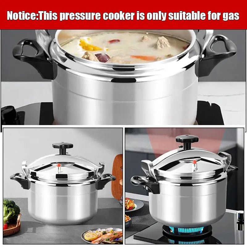 Heavy-Duty 7L Aluminium Pressure Cooker